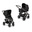Коляска 2 в 1 ABC-Design Salsa 4 Air Diamond, Dolphin (Черный / шасси Серебро)