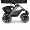 Коляска 2 в 1 ABC-Design Salsa 4 Air Diamond, Dolphin (Черный / шасси Серебро)