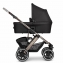 Коляска 2 в 1 ABC-Design Salsa 4 Air Diamond, Dolphin (Черный / шасси Серебро)