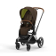Коляска прогулочная Cybex Priam IV шасси Chrome Brown, Khaki Green (Хаки)