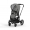 Коляска прогулочная Cybex Priam IV шасси Matt Black, Soho Grey (Серый)