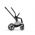 Коляска прогулочная Cybex Priam IV шасси Matt Black, Soho Grey (Серый)