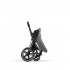 Коляска прогулочная Cybex Priam IV шасси Matt Black, Soho Grey (Серый)