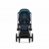 Коляска 2 в 1 Cybex Priam IV шасси Rose Gold, Nautical Blue (Темно-синий)