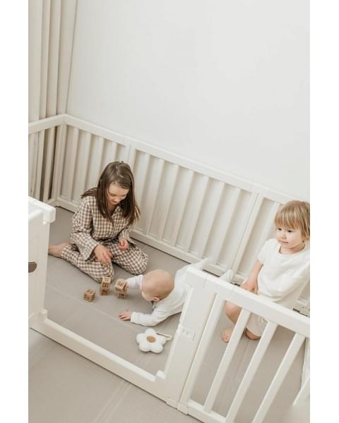 Большой детский игровой манеж UNIX Kids Classic Tree House 150 x 180 Camel