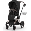Коляска Cybex Priam V Rosegold Style Collection 2 в 1 Sepia Black