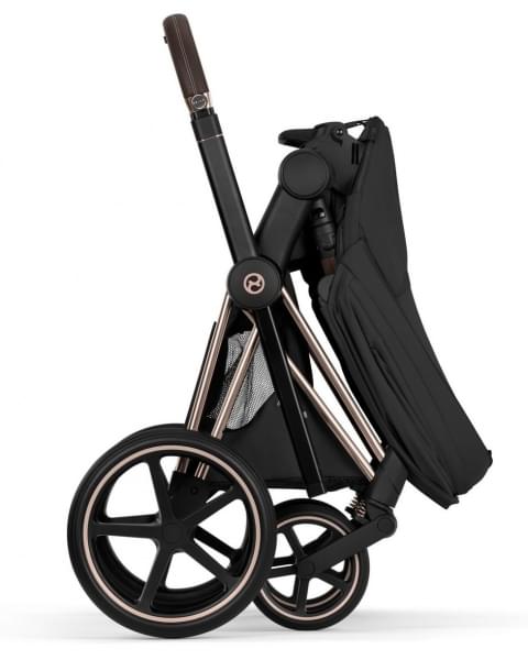Коляска Cybex Priam V Rosegold Style Collection 2 в 1 Sepia Black