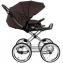 Детская коляска Roan Bass Next Classic 2.0 d14 3 в 1 с автокреслом Tutis Elo Lux EduSky Black BSNC/93/2 Turkish Coffe/Black/руч.Cappuccino