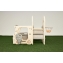 Игровой комплекс с горкой UNIX Kids Bus 171 см Grey