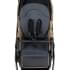 Детская коляска Roan Bass Next 2.0 3 в 1 с автокреслом Tutis Elo Lux EduSky Black BSN/42/2 Mocha Mousse/Black/руч.Cappuccino