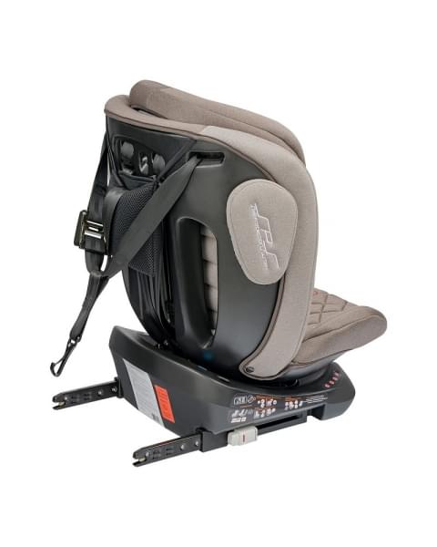 Автокресло Indigo Smart Isofix бежевый-коричневый