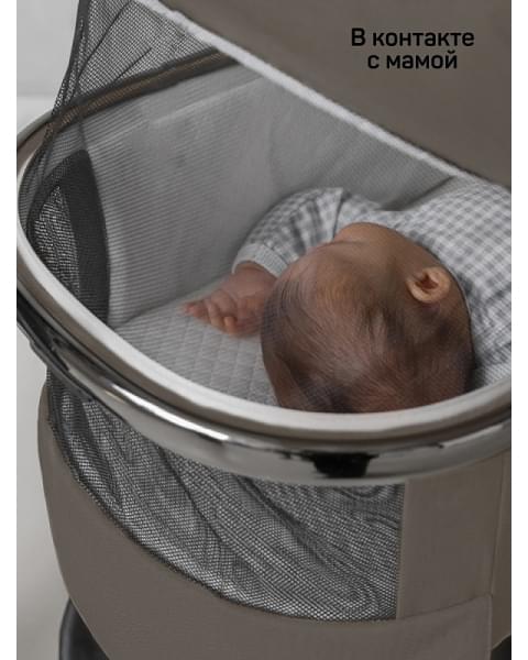 Детская коляска AmaroBaby Genius 2 в 1 коричневый