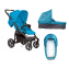 Детская коляска Gesslein S4 Air Plus 2 в 1 304100917000/574574 бирюзовый