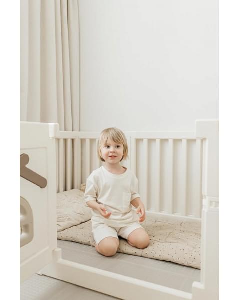 Большой детский игровой манеж UNIX Kids Classic Tree House 150 x 180 Camel