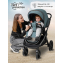 Детская коляска AmaroBaby Motus V2 3 в 1 бирюзовый