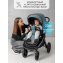 Детская коляска AmaroBaby Motus V2 3 в 1 бирюзовый