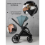 Детская коляска AmaroBaby Motus V2 3 в 1 бирюзовый