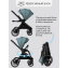 Детская коляска AmaroBaby Motus V2 3 в 1 бирюзовый
