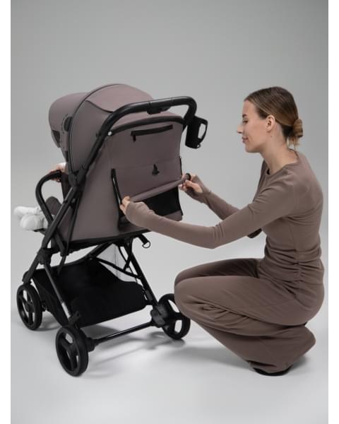 Коляска прогулочная Amarobaby Ride темно-бежевый