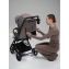 Коляска прогулочная Amarobaby Ride темно-бежевый
