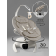 Качели электронные детские Amarobaby Smart swing, светло-бежевый