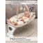 Электронные качели детские Amarobaby Teddy swing, бежевый