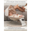 Электронные качели детские Amarobaby Teddy swing, бежевый