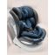Автокресло детское AMAROBABY CHAMPION, Isofix класс D, группа 0+/1/2/3, (серый/синий)