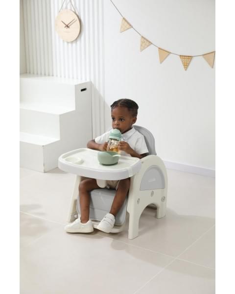 Стул для кормления UNIX Kids Cloud Трансформер (3 in 1) Grey