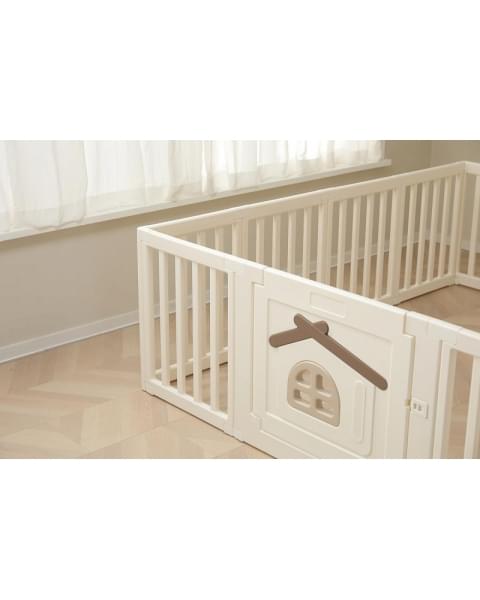 Большой детский игровой манеж UNIX Kids Classic Tree House 150 x 180 Camel