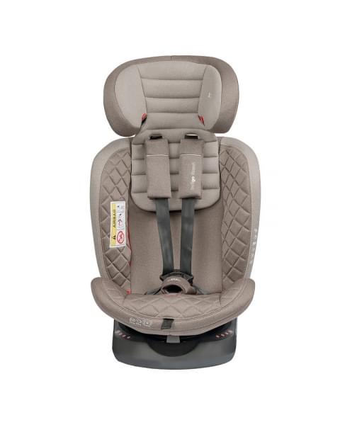 Автокресло Indigo Smart Isofix бежевый-коричневый
