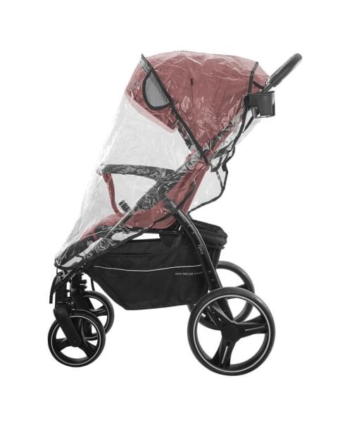 Детская прогулочная коляска Indigo Epica XL розовый