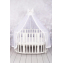 Балдахин AmaroBaby Moonlight с рюшем 150x300 см белый