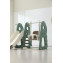 Горка с качелями UNIX Kids Dino Green