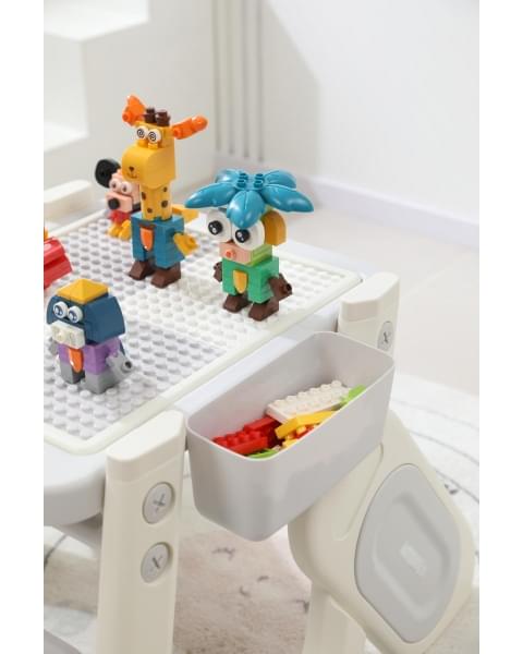 Стул для кормления UNIX Kids Cloud Трансформер (3 in 1) Grey
