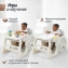 Стул для кормления UNIX Kids Cloud Трансформер (3 in 1) Grey