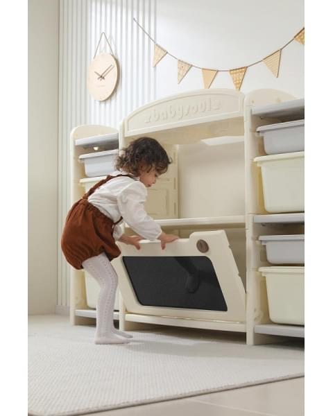 Кухня детская UNIX Kids Cook & Store 8 ящиков Grey