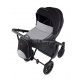Детская коляска 2 в 1 Anex m/type PRO, Tech Grey / Черный / Серый (EP-01)