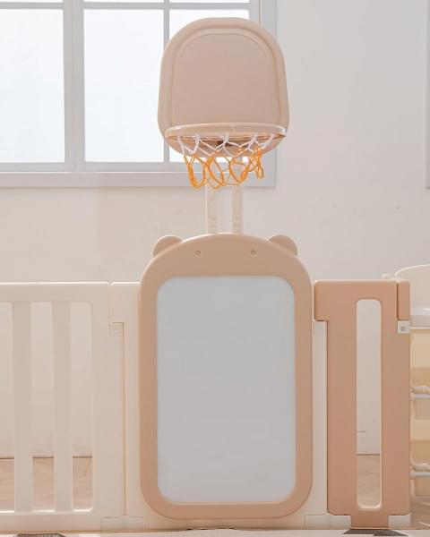 Манеж UNIX Kids DeLuxe House Camel, 180 x 200 см с игровыми аксессуарами