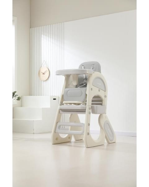 Стул для кормления UNIX Kids Cloud Трансформер (3 in 1) Grey