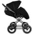 Детская коляска Roan Bass Next Classic 2.0 d12 3 в 1 с автокреслом Tutis Elo Lux EduSky Black BNC/85/2 Caviar/Black/руч.Cappuccino