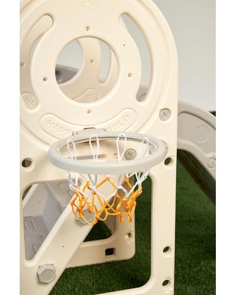 Игровой комплекс с горкой UNIX Kids Bus 171 см Grey