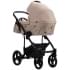 Детская коляска Bebetto Magnum Light SE 2 в 1 08 св.бежевый, черная рама