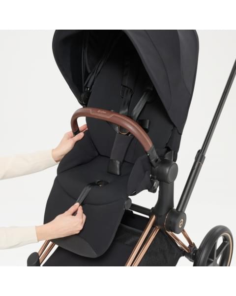 Коляска Cybex Priam V Rosegold Style Collection 2 в 1 Sepia Black