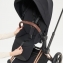 Коляска Cybex Priam V Rosegold Style Collection 2 в 1 Sepia Black