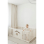 Большой детский игровой манеж UNIX Kids Classic Tree House 150 x 180 Camel