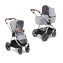 Коляска 2 в 1 ABC-Design Swing, Graphite Grey (Светло-серый)
