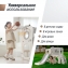 Игровой комплекс с горкой UNIX Kids Star Grey