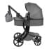 Детская коляска трансформер Farfello Aimile PRO темно-серый A5-6 экокожа