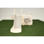 Игровой комплекс с горкой UNIX Kids Bus 171 см Grey